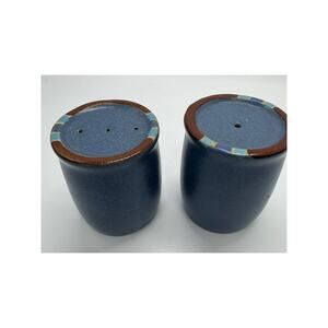 Dansk Mesa Sky Blue Salt and Pepper Shaker Made in Japan